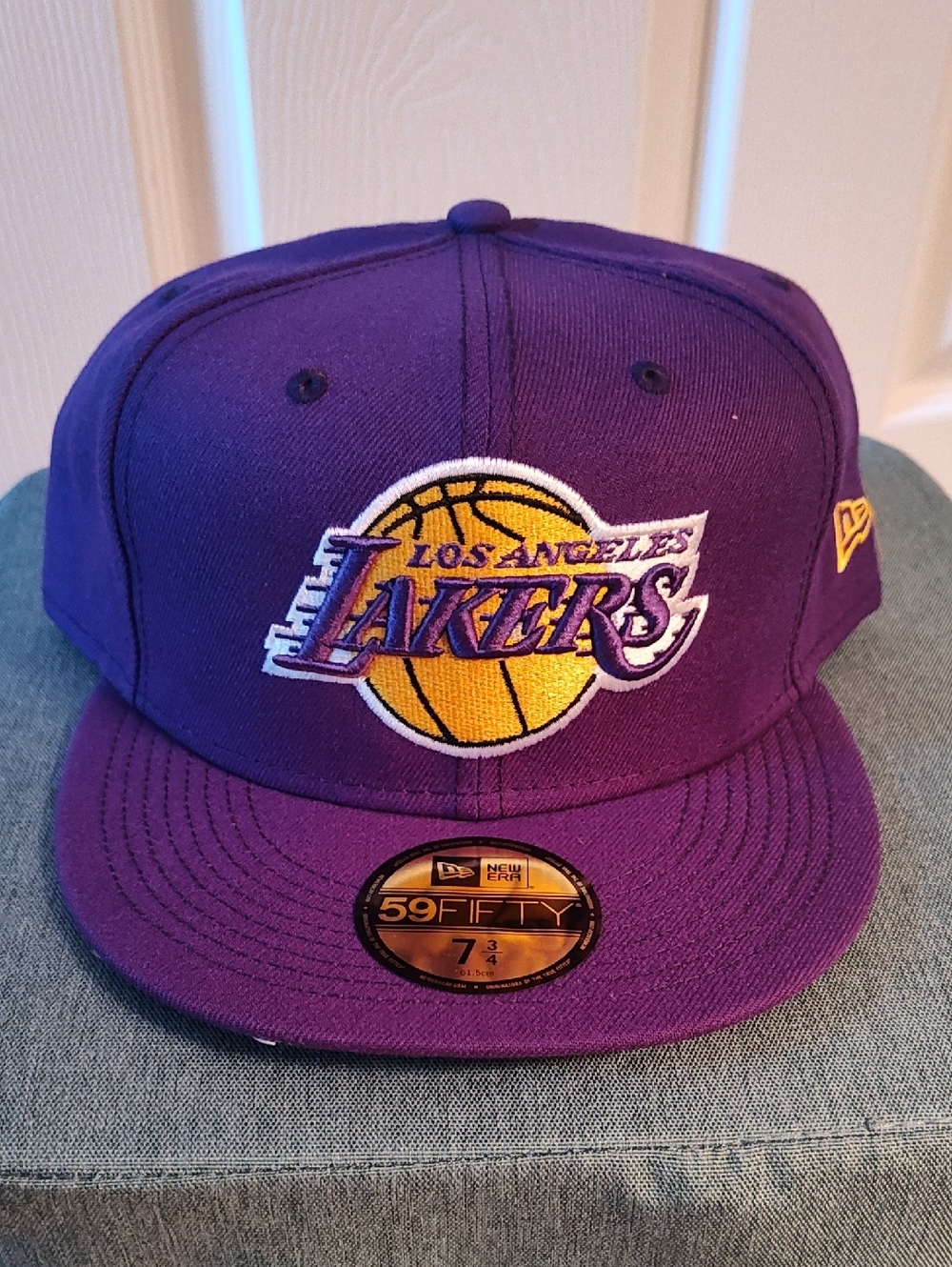 New Era Purple Los Angeles Lakers Fitted Cap